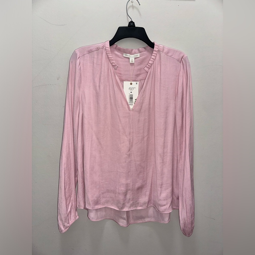 Chelsea and violet pink floral top